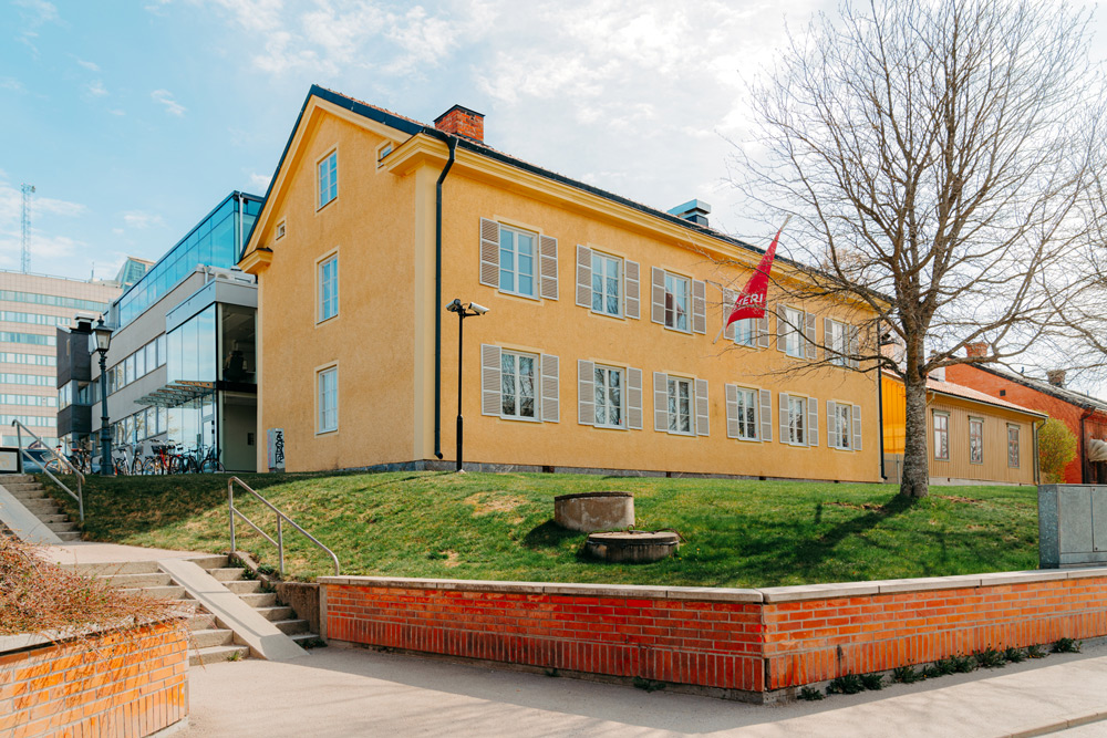 Anställda gåendes på CETERIs kontor