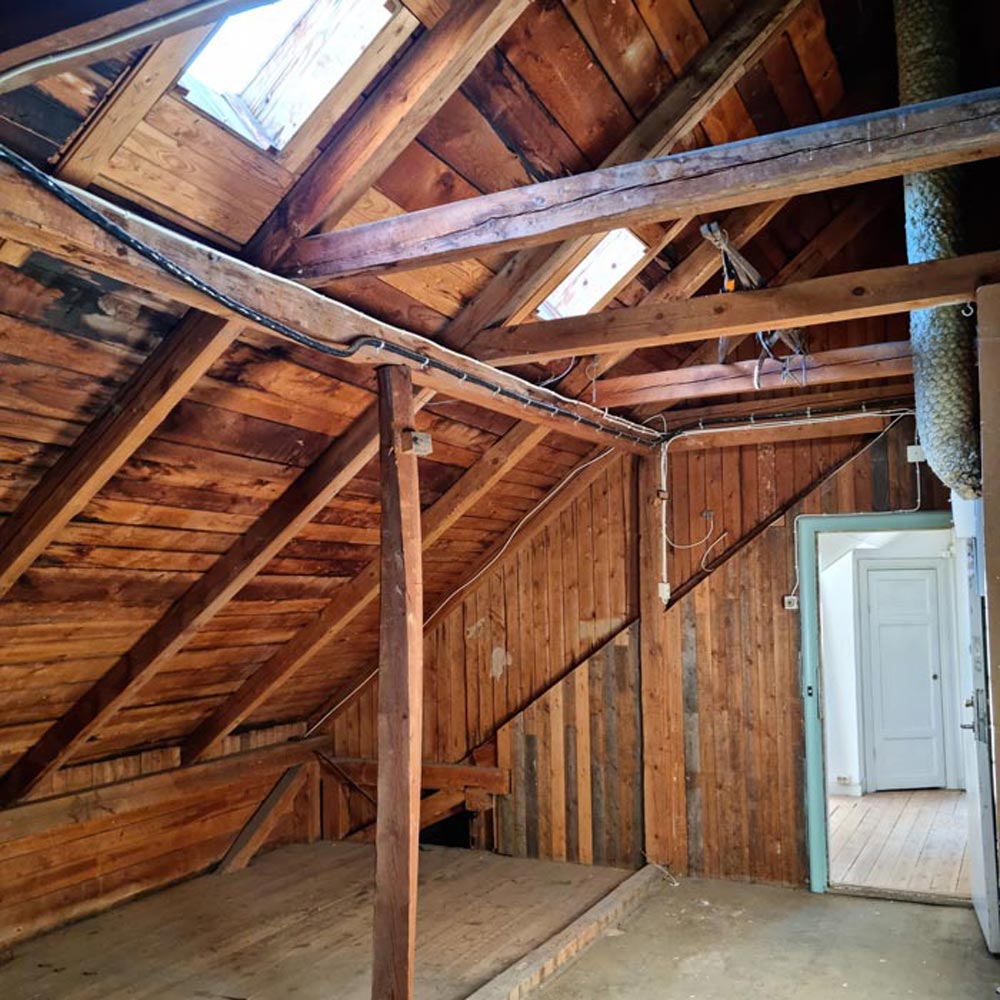 Renovering inne i huset